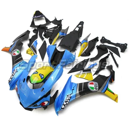 Синего и желтого цвета инъекций Обтекатели для Yamaha YZF 1000 R1, 15 и 16 лет YZF-R1 в комплекте ABS Пластик мотоцикл комплект обтекателей