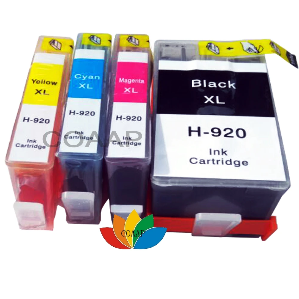 J2INK 10 Pack Remanufactured High Yield Ink Cartridge for HP 920XL with Chip Ink Cartridge Officejet Pro 6500a Plus Wireless 7000 