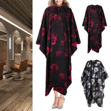 FSHALL Профессиональная парикмахерская накидка для стрижки Водонепроницаемый Мягкий тканевый салонный фартук с принтом для взрослых очень большой 140 см x 160 см