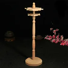 Расширенные кисти для каллиграфии деревянная подставка для ручек 14 крючков Кисть ручка висящая двухслойная вешалка для щеток подставка каллиграфия принадлежности