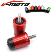 Мотоцикл CNC 7/8 ''22 мм рукоятки «Грипсы» бар крышки концевые Заглушки для Buell XB12R 2009