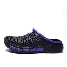 Туфли-сабо для сада; женские легкие быстросохнущие летние пляжные тапки; уличные сандалии на плоской подошве; Вьетнамки; садовая обувь