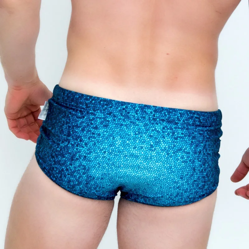 Men Swim Wear Swimsuits Sexy Surfing Board Low Waist Boxers Trunks Gay 3D Printed Taddlee Brand