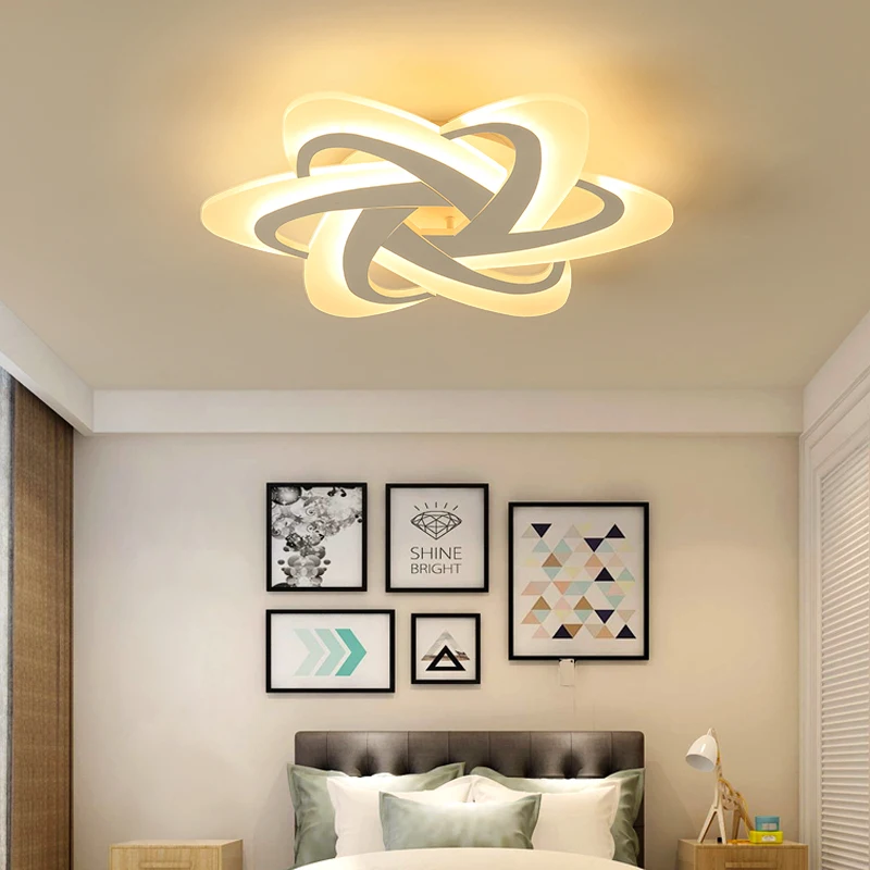 

New Arrival Hot Modern Led Ceiling Lights For Living Room Bedroom Study Room Home Deco Surface Mounted Ceiling Lamp Fixtures