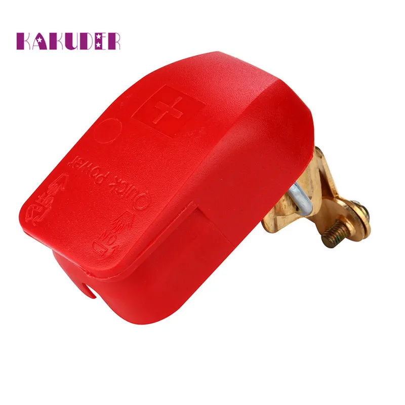 

2x Battery Quick Terminals Battery Terminals Battery Terminal Car Boot Red Blue hot quality 17july11