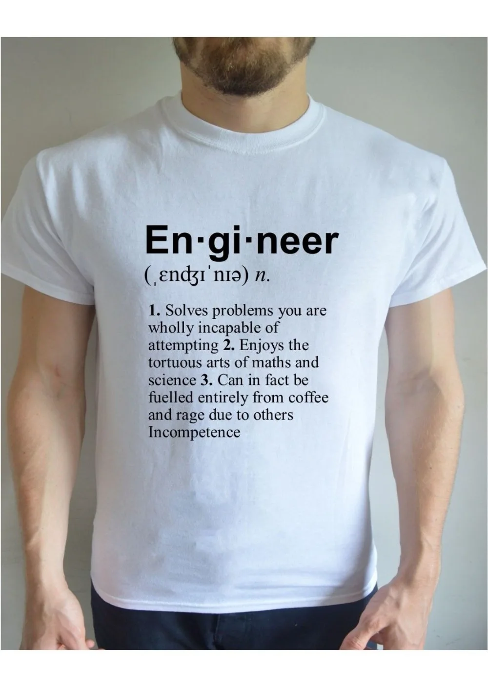 Engineer Definition Geek Math Men Joke Funny Printed T Shirt Job Science 2019 Summer Men Hot Sale Clothes Custom T Shirts Online