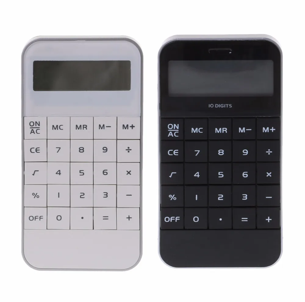 1 pc portable home calculator pocket electronic home office calculator