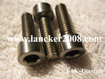 

M8x15 Gr5 hexagon socket cap head titanium alloy screw DIN912