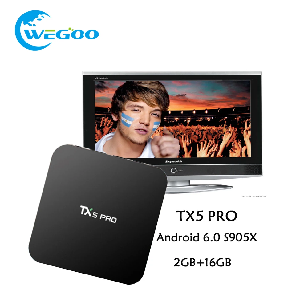 Prix pour Chaude TX5 Pro Android 6.0 TV BOX 2G/16G Amlogic S905X Media Player HD 4 K Entièrement TV 16.1 Double Wifi Quad core Set Top TV boîte Prix pour Chaude TX5 Pro Android 6.0 TV BOX 2G/16G Amlogic S905X Media Player HD 4 K Entièrement TV 16.1 Double Wifi Quad core Set Top TV boîte