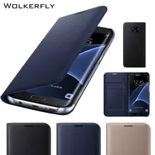 Luxury Card Slot Filp Case for Samsung S8 S9Plus S6 S7 edge A3 A5 A7 A8 Note9 Note8 J5 J7 Prime Note5 Leather Coque Funda