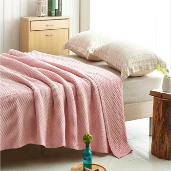 

Household Items Cotton Striped Blanket Summer Blanket 150 * 200cm, 200x230cm Bed Sofa Portable Bedding