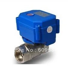 

G1'' CWX Mini Control Stainless Steel Ball Valve For Water Treatment,3-6V or 12V,Control Type CR01,CR02,CR05