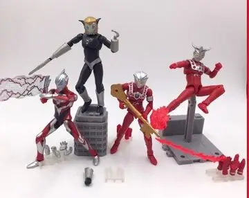Оригинальный 5 шт./компл. Ultraman Leo Astra Geed Magma seijin SHODO игрушка фигурка vs5|figure toy|action figure