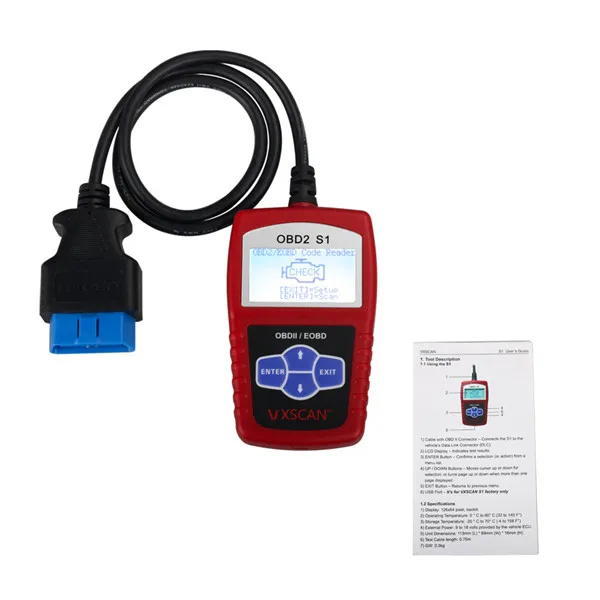 vxscan S1 EOBD Obdii считыватель кода своими руками