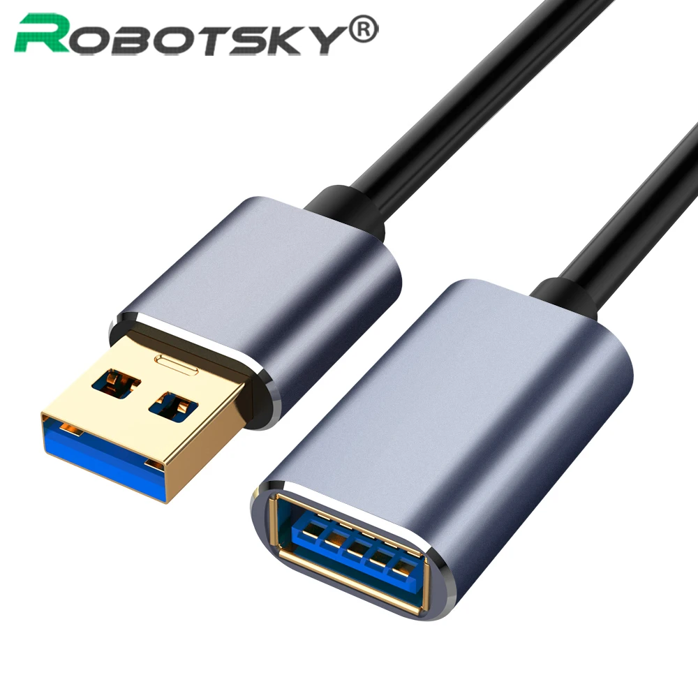 Новинка удлинитель кабеля USB 3 0 штекер гнездо Кабель кабели передачи данных для