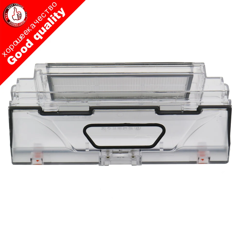 

1PCS Spare part Dust box replacement for Xiaomi Mi Robot Vacuum Cleaner+1pcs HEPA Filter for xiaomi robotisc Sweeper mi robot