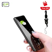 Oryginalny ULCOOL V6 V66 V66 + luksusowy telefon Super Mini ultracienki telefon z kartą MP3 Bluetooth pyłoszczelna, odporna na wstrząsy komórka mobilna