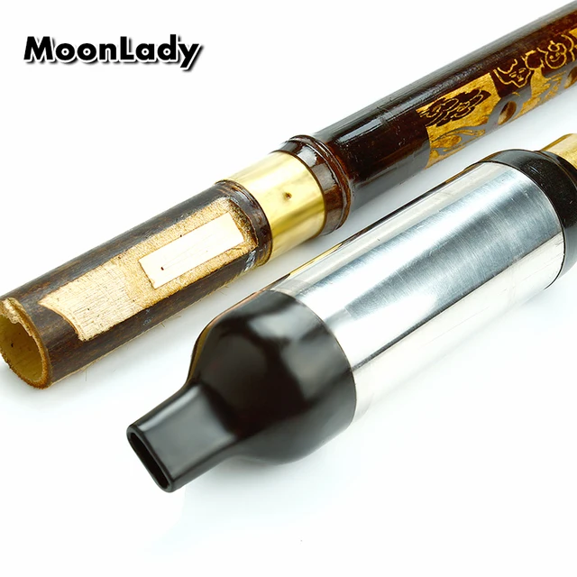 Chinese Bamboo Flute Bawu Concert Flute Bawu Vertical Playing Clarinet Flute Folk Musical Instrument Flauta Bawu  well turned