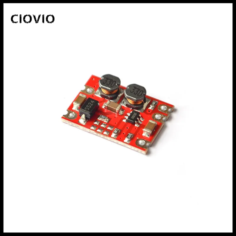 DC-DC Auto Boost Buck Converter Module DC 2.5-15V to DC 3.3V 4.2V 5V 9V 12V Step Up Down Voltage R