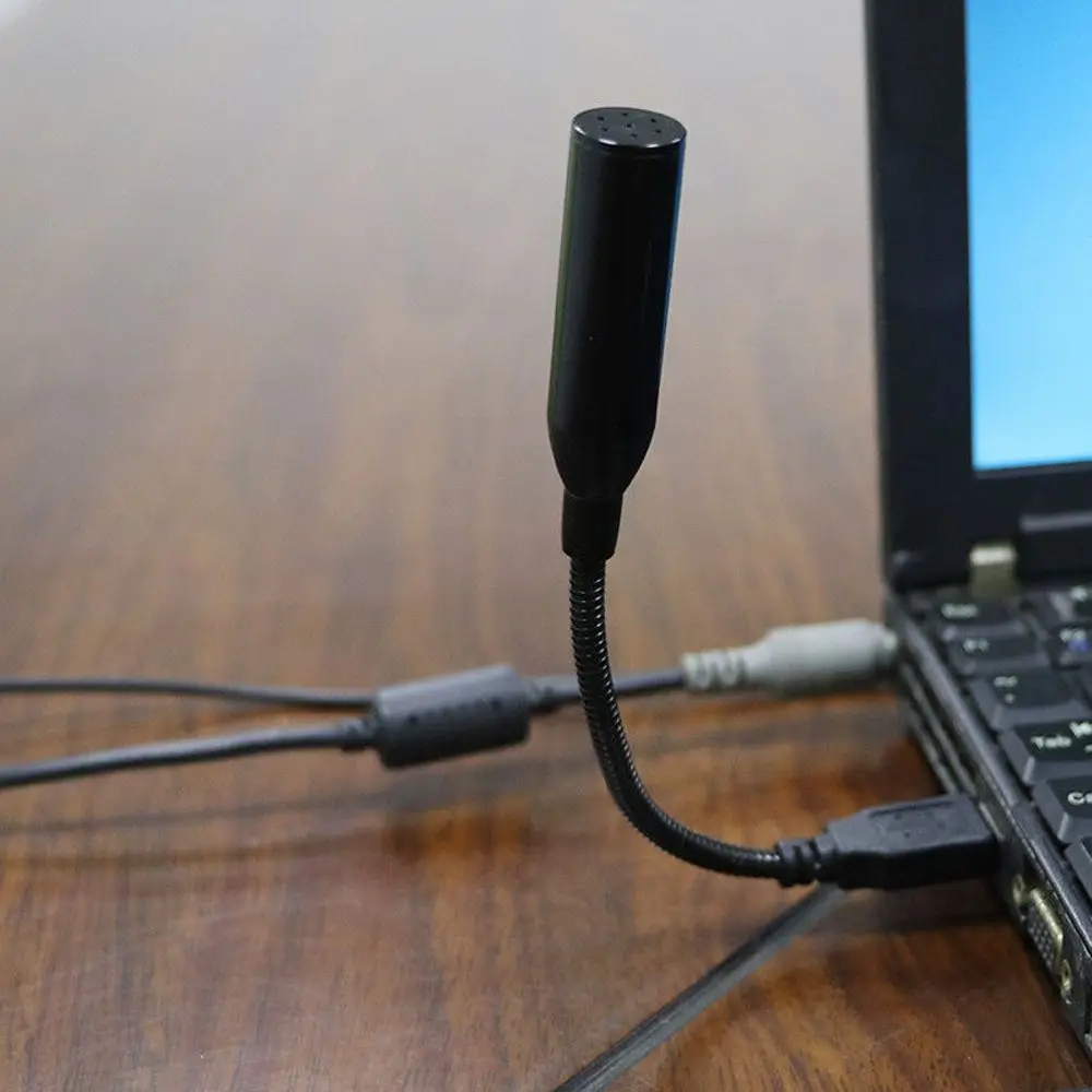 

USB Adjustable Desktop Mini Anti-Noise Audio Microphone for Computer Condenser High Quality And Brand New