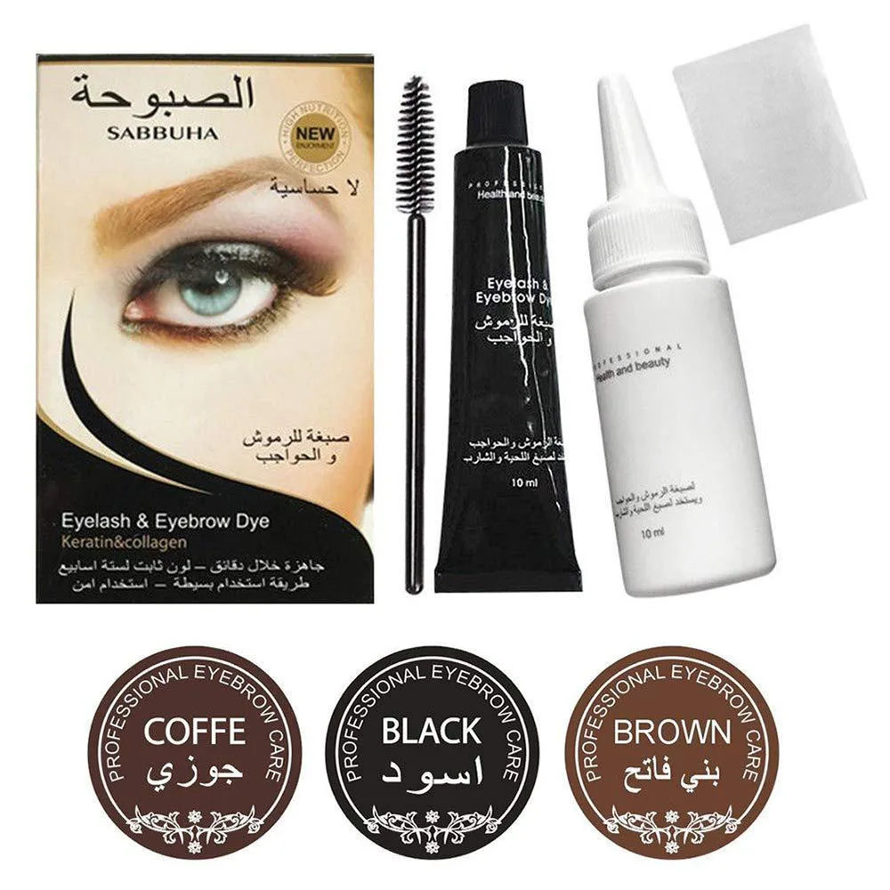 Newly Eyelash Dye Tint Gel Eyebrow Enhancer Long Lasting Natural Smooth Eye Brow Cream Brush Kit Waterproof Beauty Cosmetics Set Newly Eyelash Dye Tint Gel Eyebrow Enhancer Long Lasting Natural Smooth Eye Brow Cream Brush Kit Waterproof Beauty Cosmetics Set