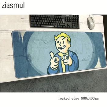 

falloutd mouse pad anime 900x400x3mm mousepads best gaming mousepad gamer thick large personalized mouse pads keyboard pc pad