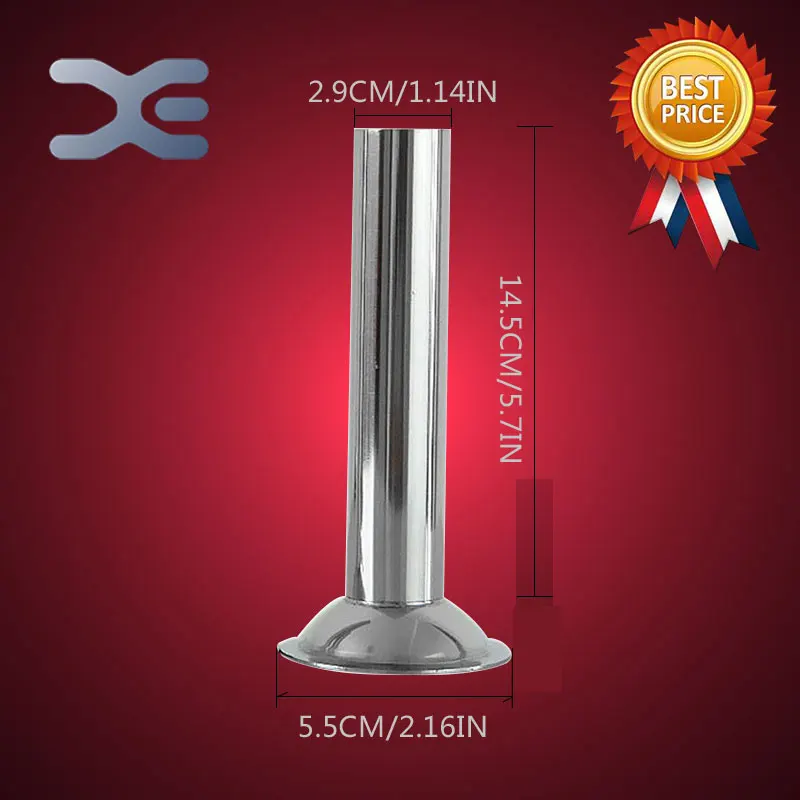 

Food Grade Stainless Steel Sleeves Sausage Spare Parts For Meat Grinders For Sausage Maker Sausage 29mm Wide Mouth