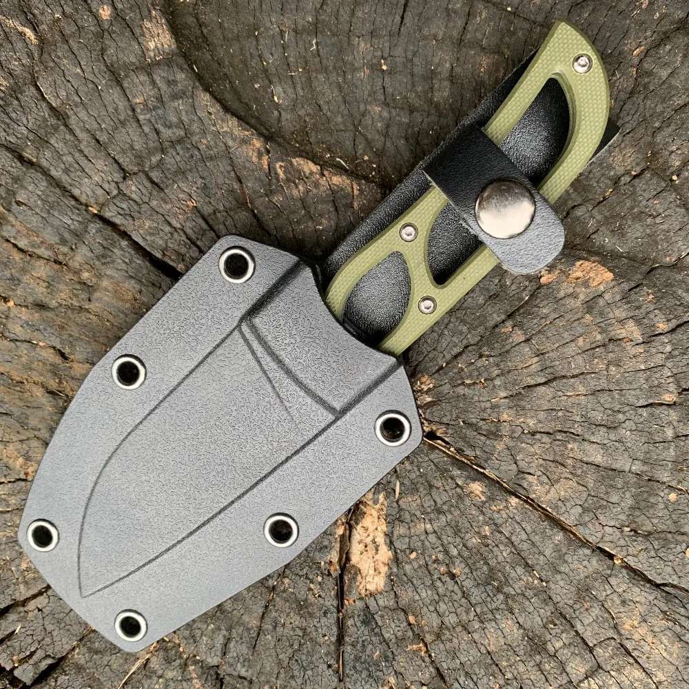 Ceny Sanrenmu S628 feste klingle messer 8Cr14MoV klingle camping survival survival edc narzędzie do przenoszenia wiadomości z mantel