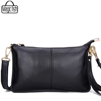 

Genuine Leather Women's Day Clutch Bags Real Skin Cowhide Envelope Bags Evening Party Shoulder Bag Ladies Organizer Purse A709/l