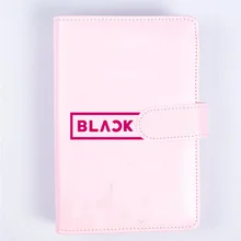 Kpop BLACKPINK мягкий PU ноутбук BLACKPINK студенческий журнал BLACKPINK вентиляторы подарки, Прямая поставка