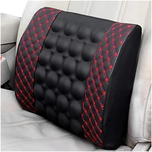 Авто электрический автомобиль поясная задняя подушка массажное сиденье для спины Подушка для спины для оздоровительный массаж автомобильное сиденье UZ007