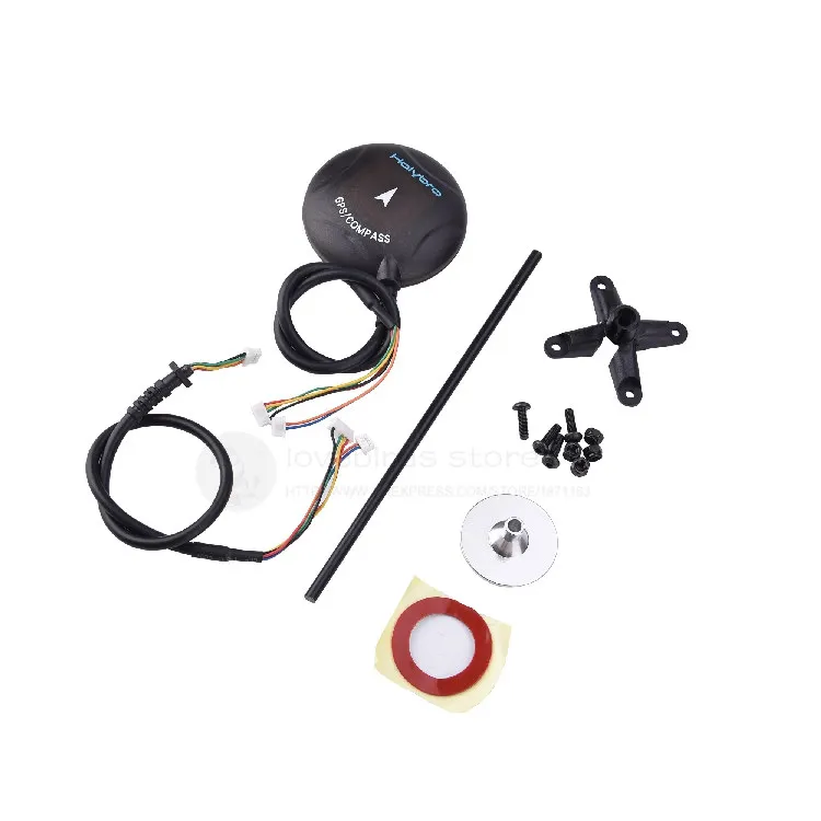 UBLOX LEA-6h GPS with compass high precision for APM PIXHAWK flight control free shipping 100% new original 5pcs 1lot lea 6t lea 6t 1 001 ublox genuine gps qzss glonass galileo wireless module