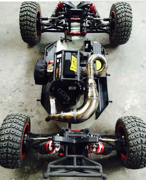 Новый Super DBXL KT Power VRC выхлопная труба с глушителем V2 для Losi Desert Buggy XL LOS05001 RC 4WD Truck RC|rc