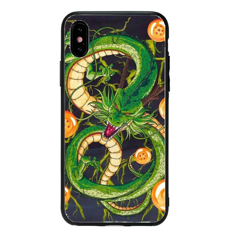 Черный мягкий силиконовый чехол Dragon Ball Son Goku для iPhone 11 11Pro XS Max XR X 8 7 6 6S Plus 5 5S SE 8PIUS Coque Capa Shell