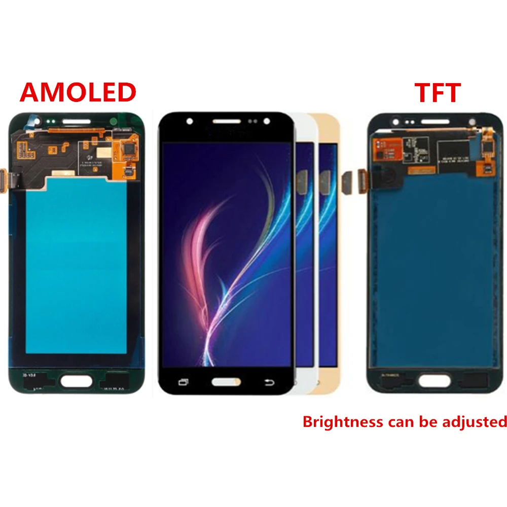 Для Samsung Galaxy J5 2015 j500 J500F J500FN J500M J500Y ЖК-экран и замена дигитайзера в сборе!