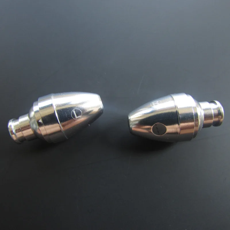 

10 pair 10mm silver low frequency diy earphone shell