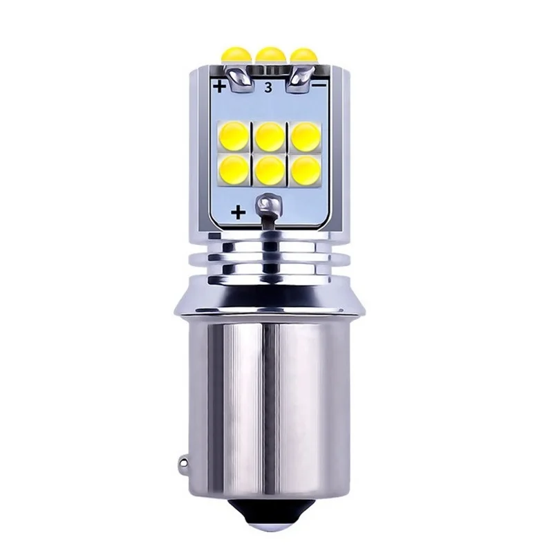 PY21W 7507 BAU15S 1156PY 150 градусов супер яркий Cree Чип светодиодный автомобильный поворотный сигнал лампа автомобильный указатель направления свет Янтарный Желтый