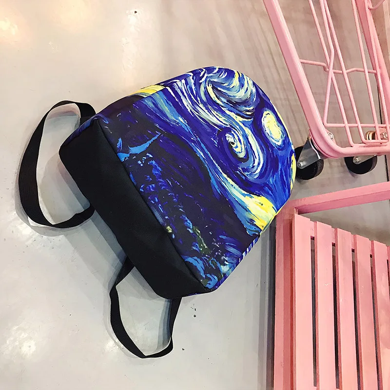 Menghuo Brand 2017 Daily Women Backpack for School Teenager Girls Boys Full Printed Nylon Travel Backpacks Casual Bags Mochilas (13)