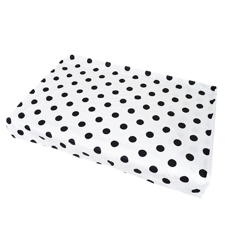 Black&White Newborn Sleeping Crib Bedsheet Baby Cot Stroller Bedspread Sleeper Flat Sheet Infant Bed Covers