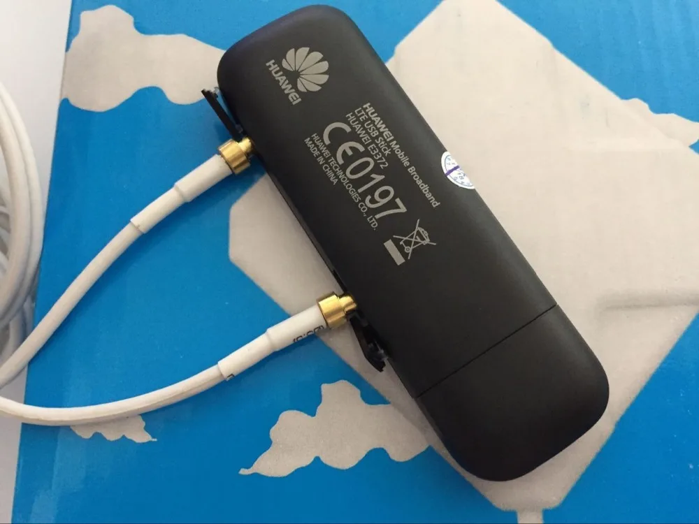 Разблокированный huawei E3372 plus антенна 4G LTE 150 Мбит/с USB модем 4G LTE USB Dongle USB Stick Datacard