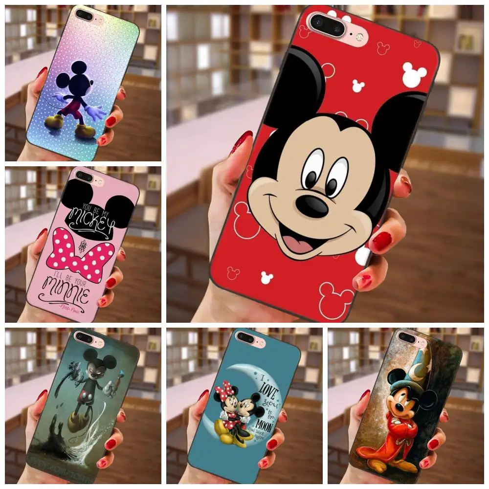 

Mickey Minnie Mouse Soft TPU Cell Cover Case For Samsung Galaxy Note 4 8 9 G313 S3 S4 S5 S6 S7 S8 S9 S10 Edge Plus Lite I9082