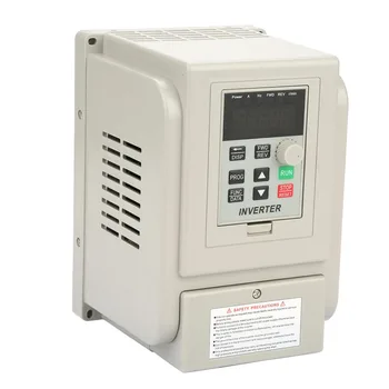 

AC 220V Single-phase Variable Frequency Inverter Drive VFD Speed Controller for 3-phase 2.2kW AC Motor Hot Sale