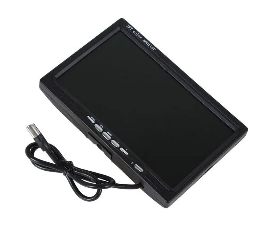 XYCING 7 дюймов 2,4 ГГц беспроводной монитор 800x480 цветной TFT ЖК-экран+ беспроводной 18 ИК светодиодный автобус ночного видения камера грузовика