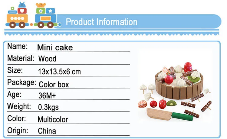 Деревянные детские кухонные игрушки симулятор игрушечный дом, вырезанный торт, игровой дом, детские игрушки, деревянные фруктовые Кухонные Игрушки для детского подарка