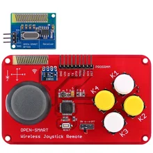 Special Offers PS2 Joystick Keypad RF 433MHz Wireless Joystick Game Remote Controller Module Transceiver Kit for Smart Car / 4-axis Aircraft Special Offers PS2 Joystick Keypad RF 433MHz Wireless Joystick Game Remote Controller Module Transceiver Kit for Smart Car / 4-axis Aircraft