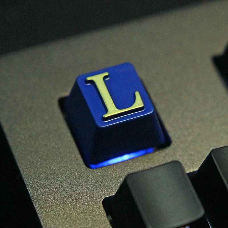 

ESC Metal Mechanical Keybaord Keycaps Cherry Mx Switches Keycap LOL Gaming Metallic Special Key Cap For Gamers