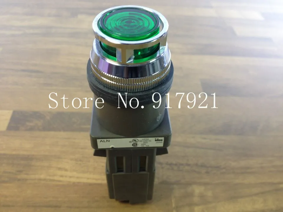 

[ZOB] Japan's IDEC and ALN 110VAC with light button with lamp button 30MM NO NC original --2PCS/LOT