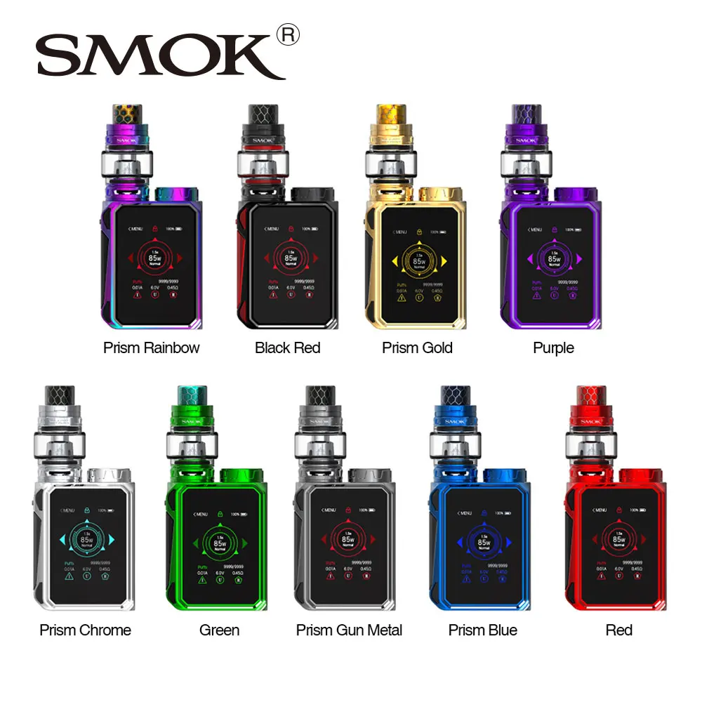 Best  SMOK G-PRIV Baby Luxe Edition 85W G PRIV Baby Mod with 4.5ml TFV12 Baby Prince Tank V8 Baby Q4 Q2 C