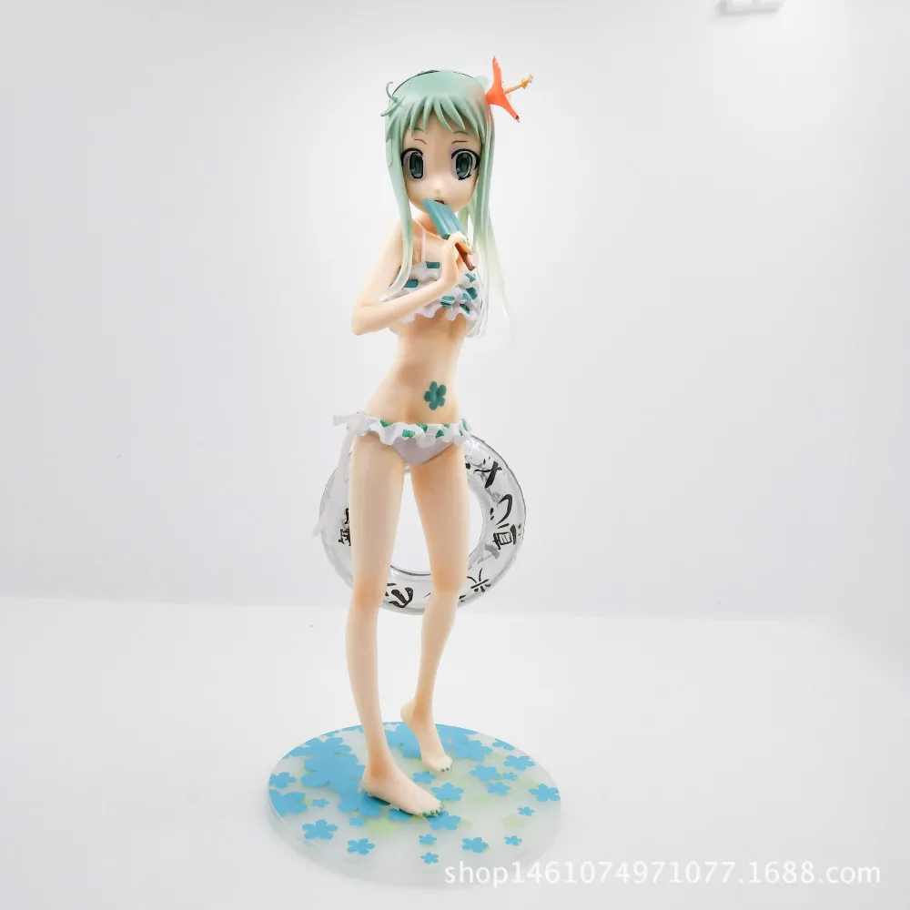 Action figure Honma Meiko Menma Anohana cute sexy swimsuit bikini Model doll PVC 24cm japanese anime Swimwear Action figure Honma Meiko Menma Anohana cute sexy swimsuit bikini Model doll PVC 24cm japanese anime Swimwear