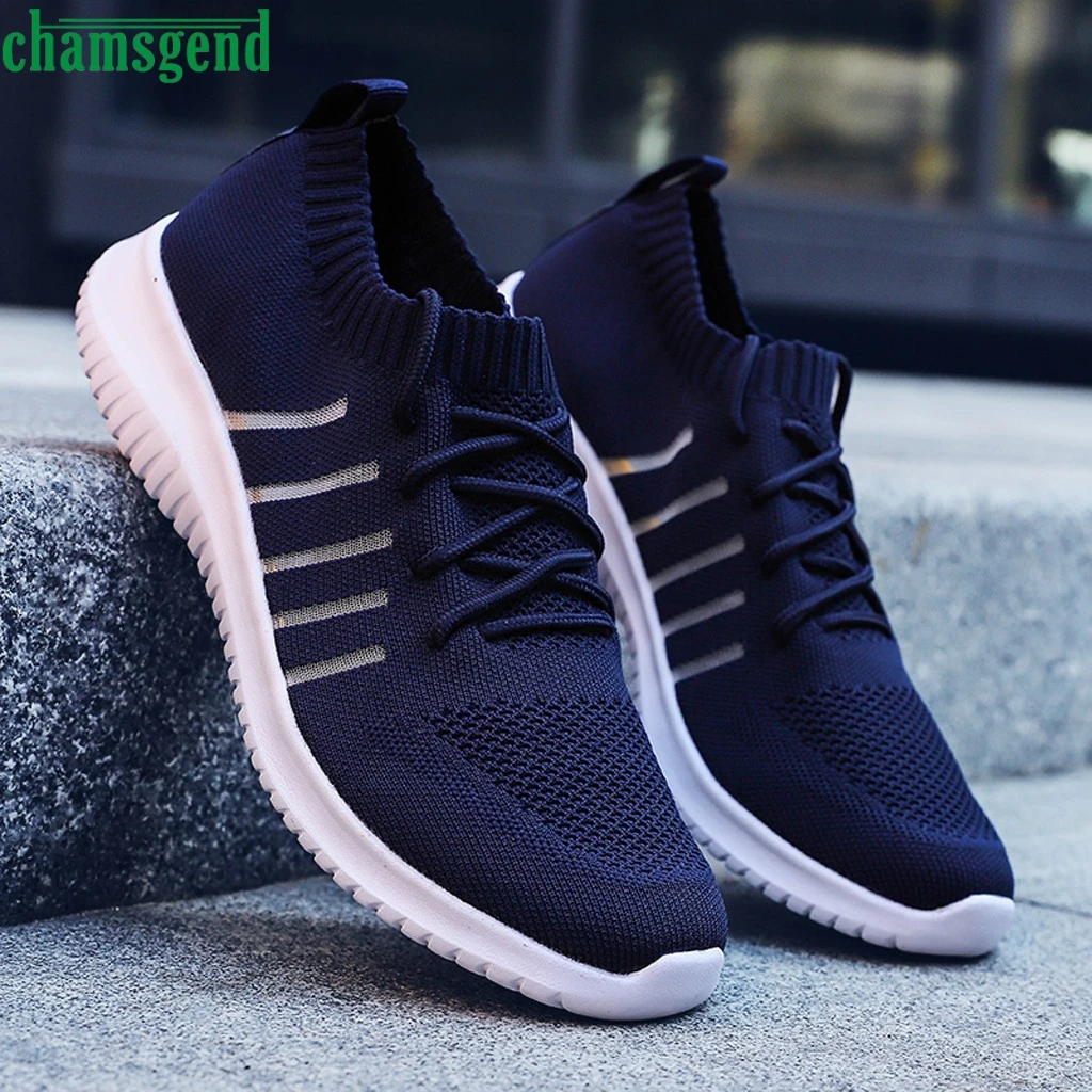

CHAMSGEND Men Lightweight Sneakers Running Shoes Men Outdoor Sneakers Hot Sell Breathable Summer Training Jogging Sports Shoes